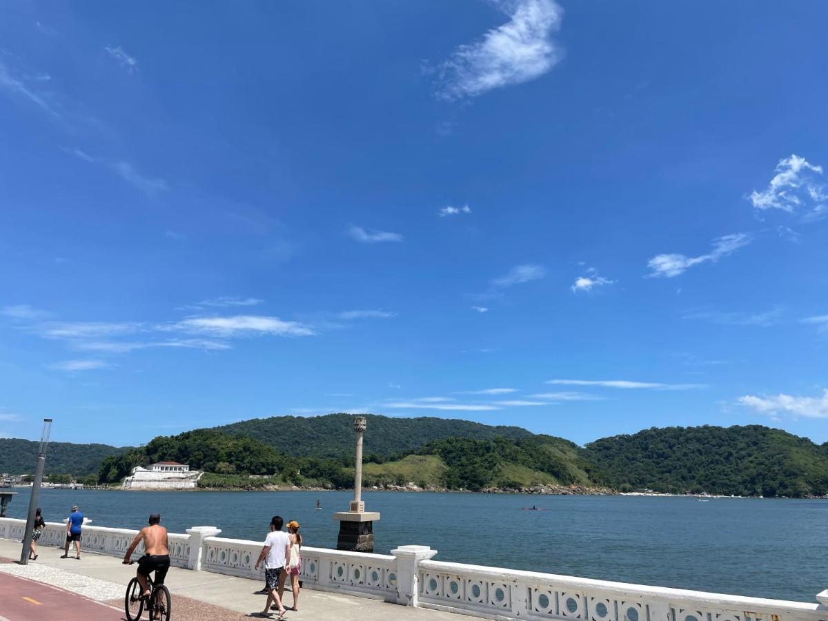 Praia Gonzaga, Santos Exteriér fotografie